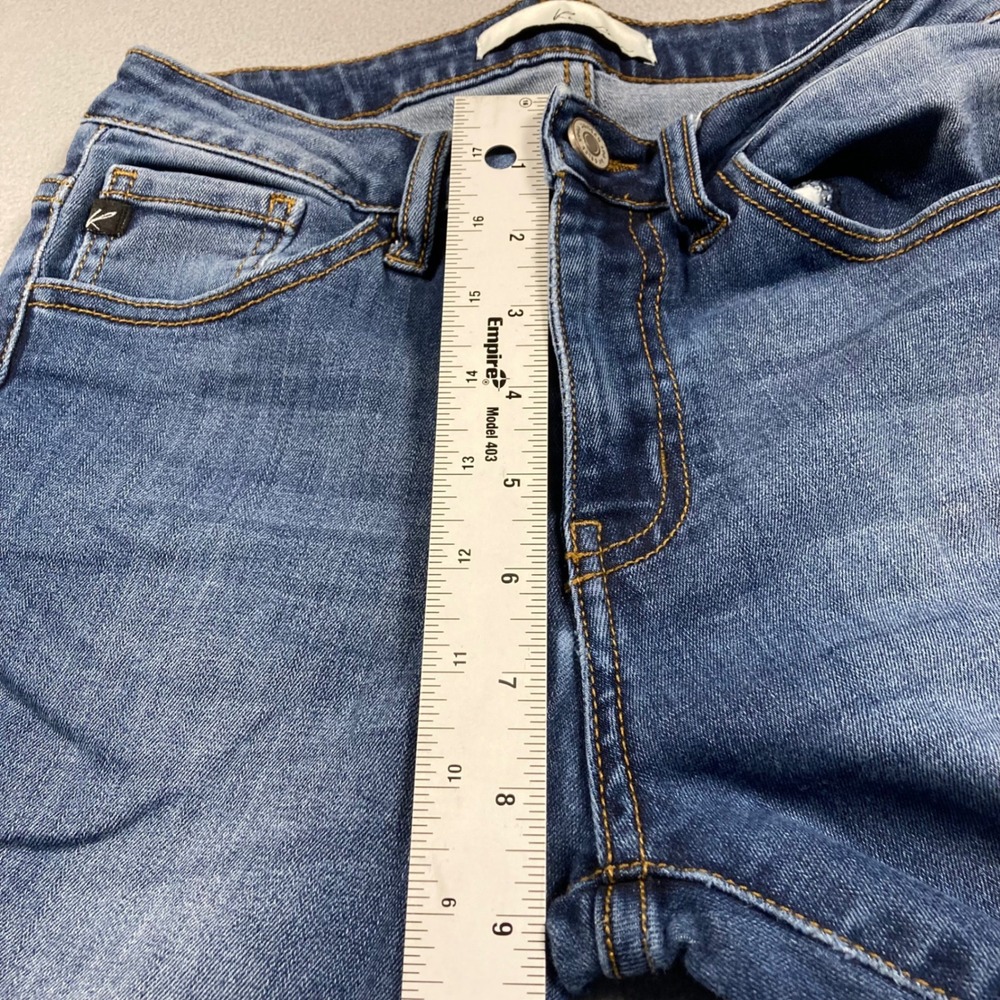Kancan Jeans Womens Size 1 Blue Skinny Mid Rise KC11214M Stretch Medium - Picture 3 of 7